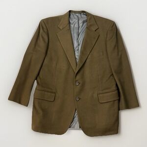 Tom James Holland & Sherry Blazer 44R Wool Cashmere Sport Coat Savile Row XL